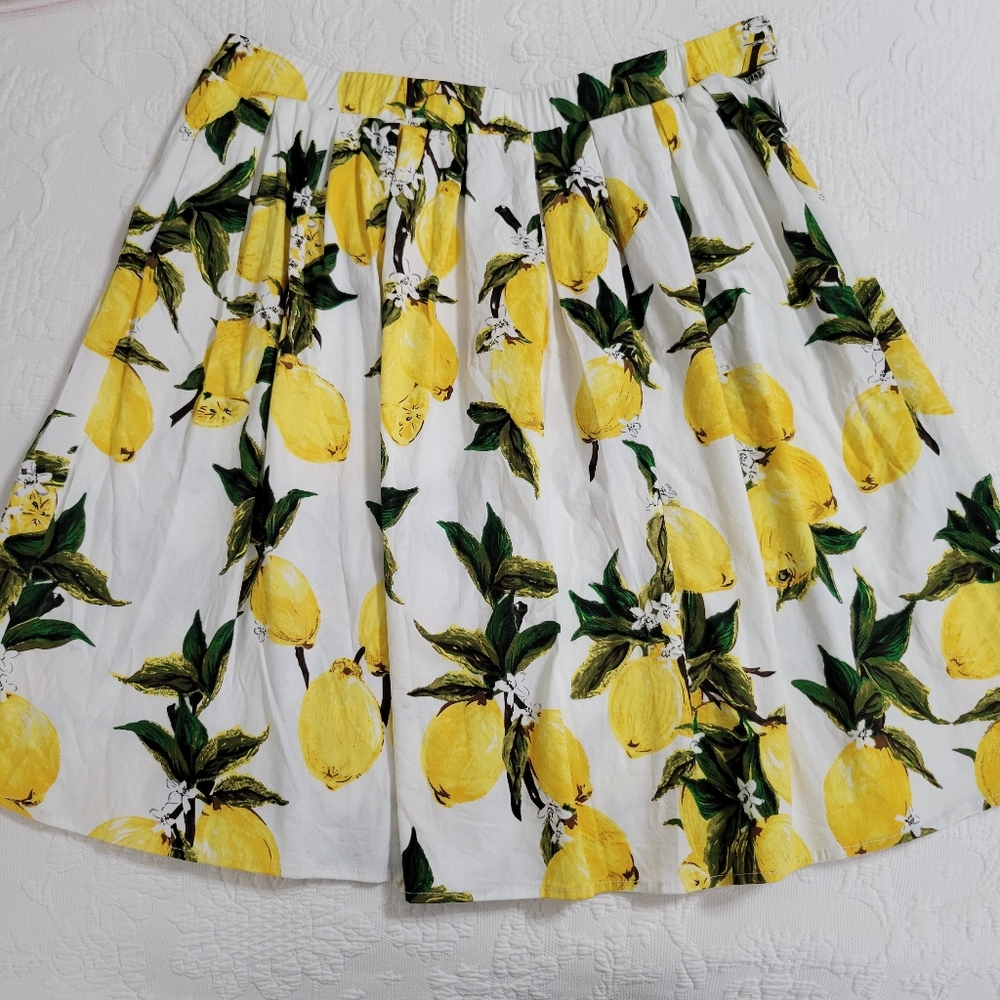 Lemon Midi Skirt